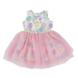 Angel Dear Twirly Tank Tutu Dress Balloons