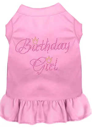 Birthday Girl Rhinestone Dress Light Pink Med (12)