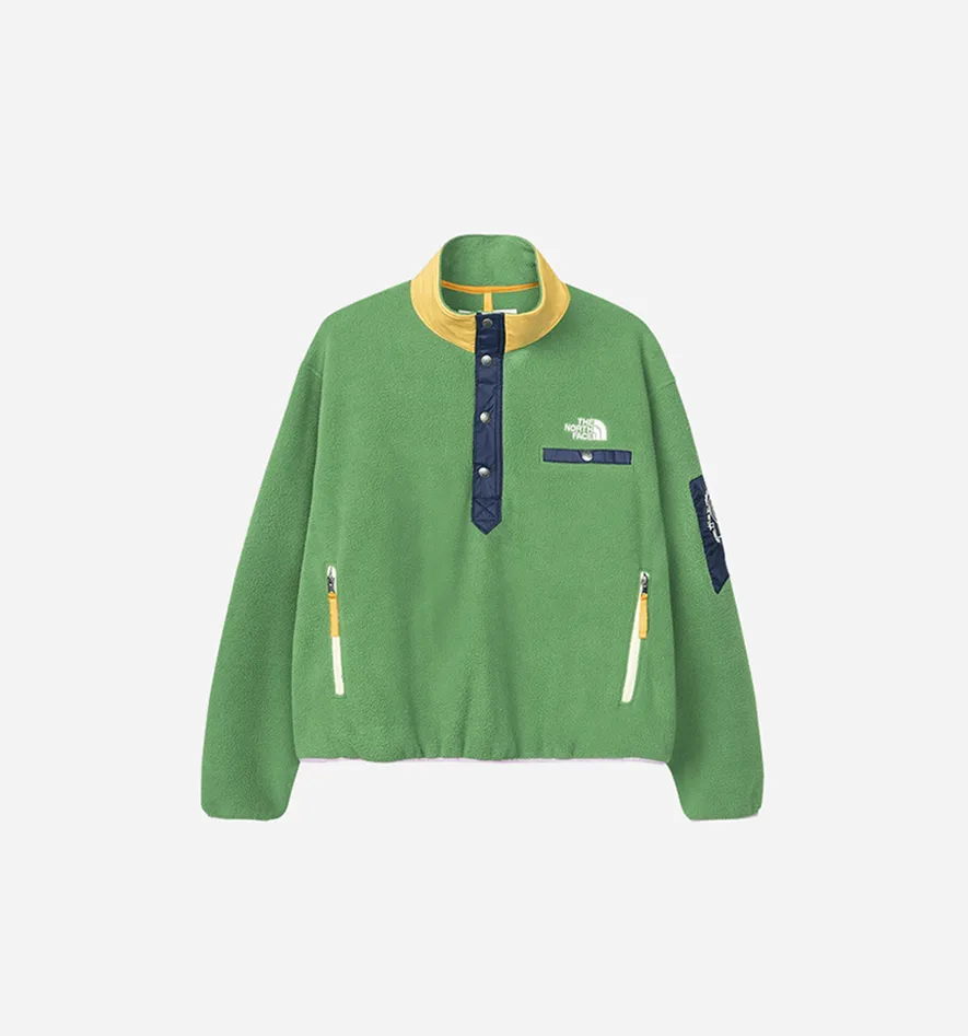 Brain Dead x The North Face 89 Placket Pullover Fleece 'Sullivan Green'