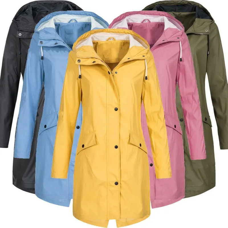 Classic Creative Women's Outdoor Mountaineering Mid-length Coats