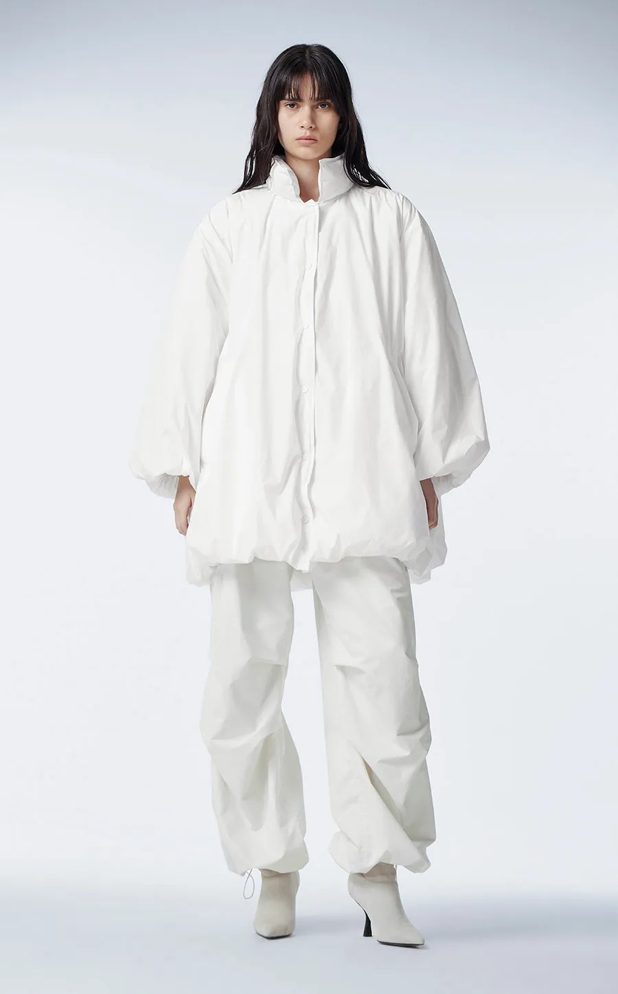 Coat / JNBY Oversize Bud-design Mid-length Down Coat