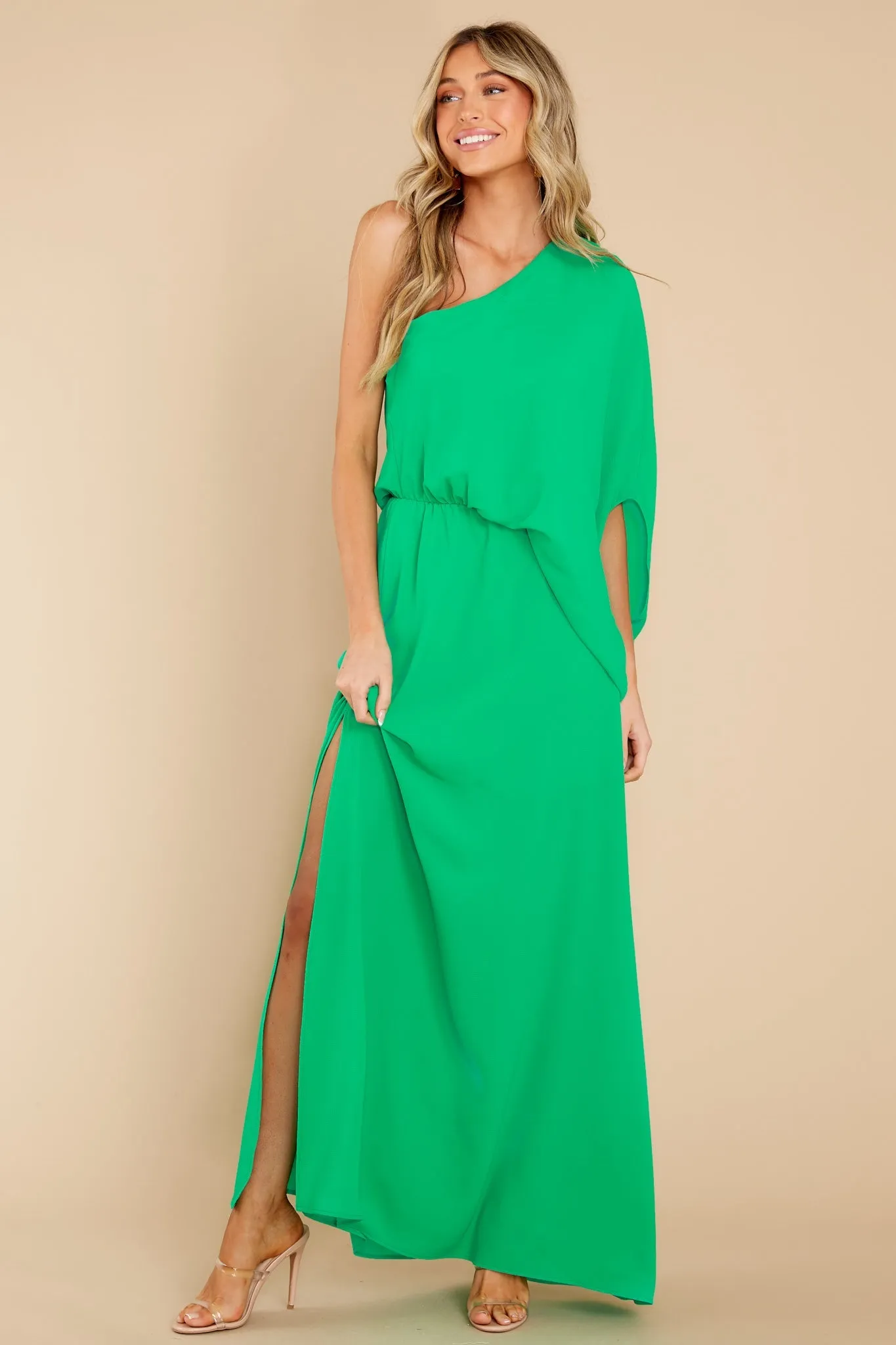 Get Obsessed Green Maxi Dress