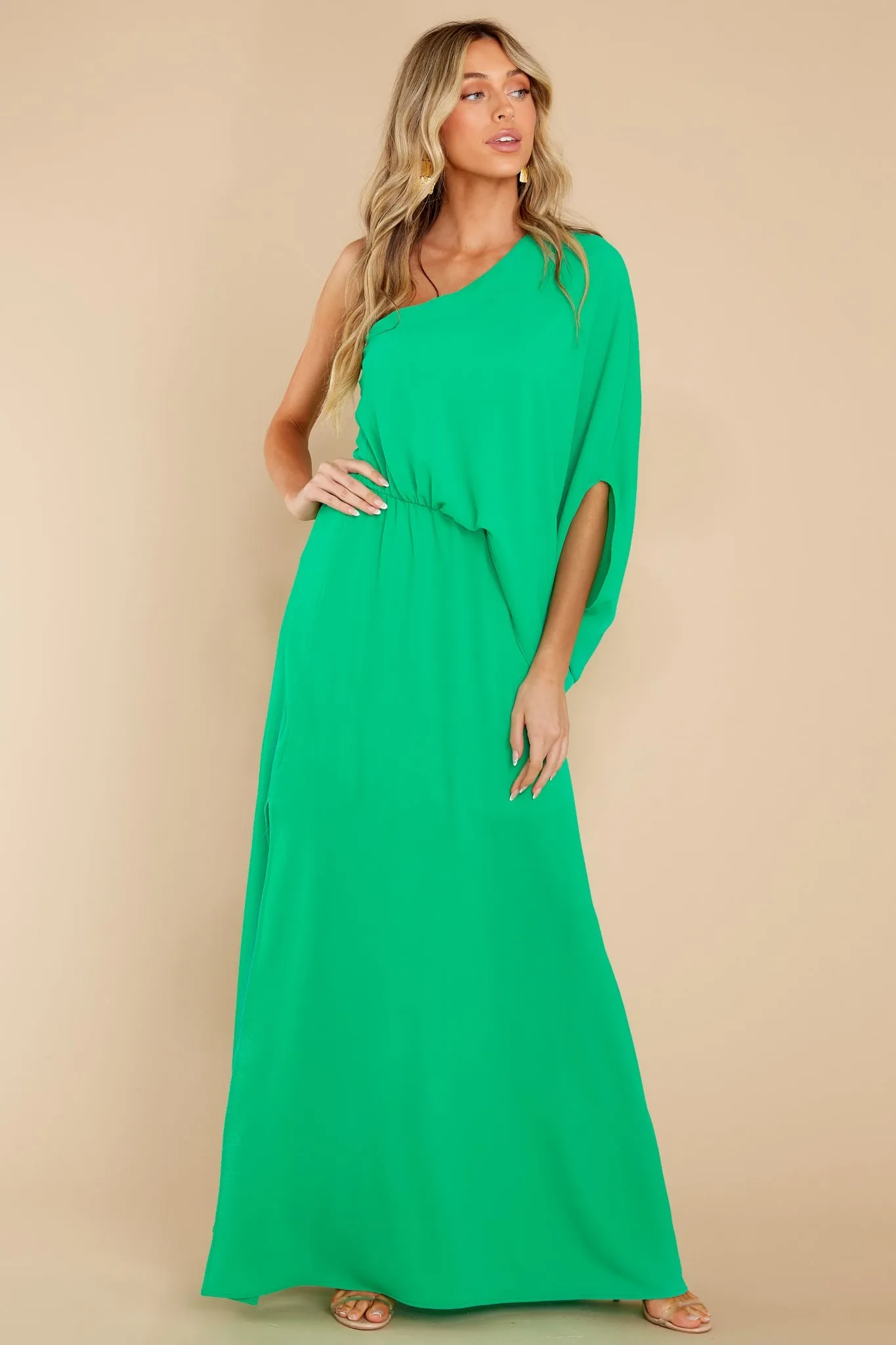 Get Obsessed Green Maxi Dress