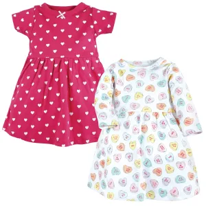 Hudson Baby Cotton Dresses, Be Mine Valentine