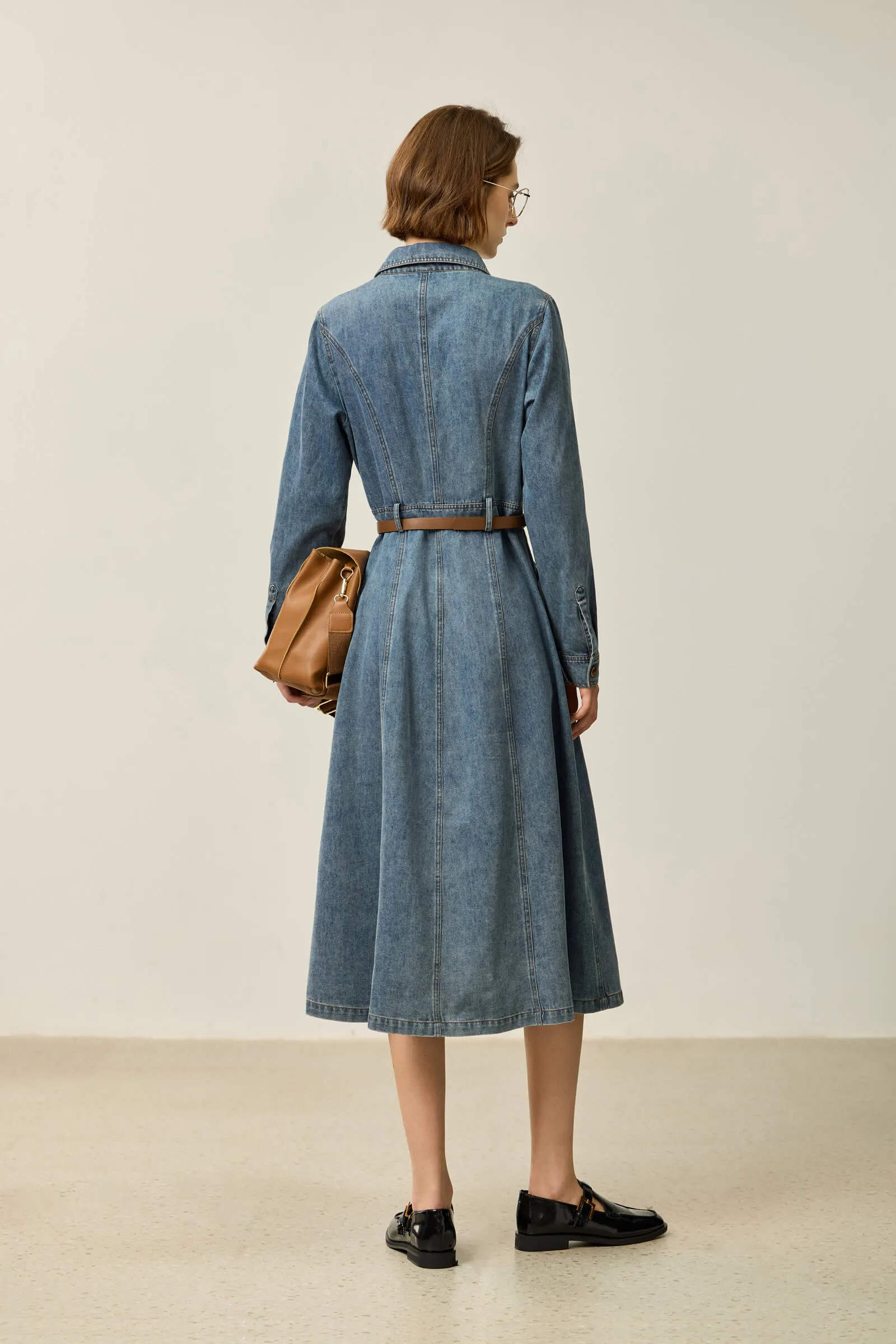 LILY Vintage Denim Dress