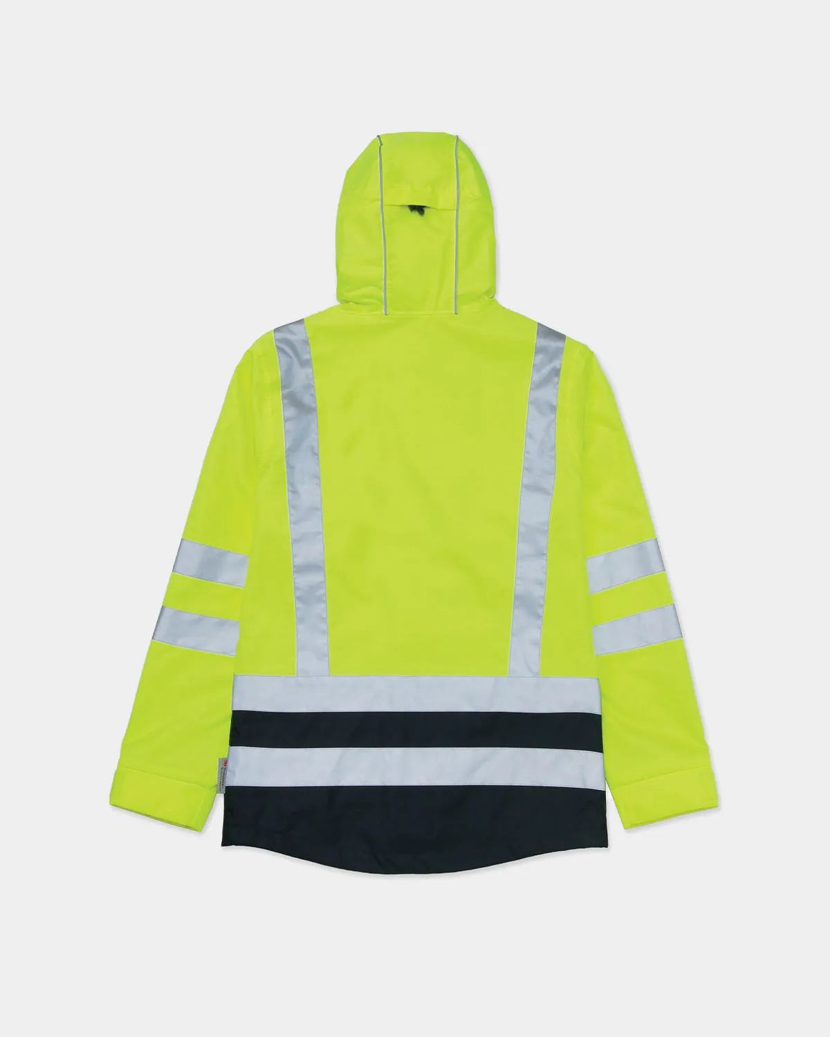 MEN'S HI-VIS WATERPROOF RAIN JACKET