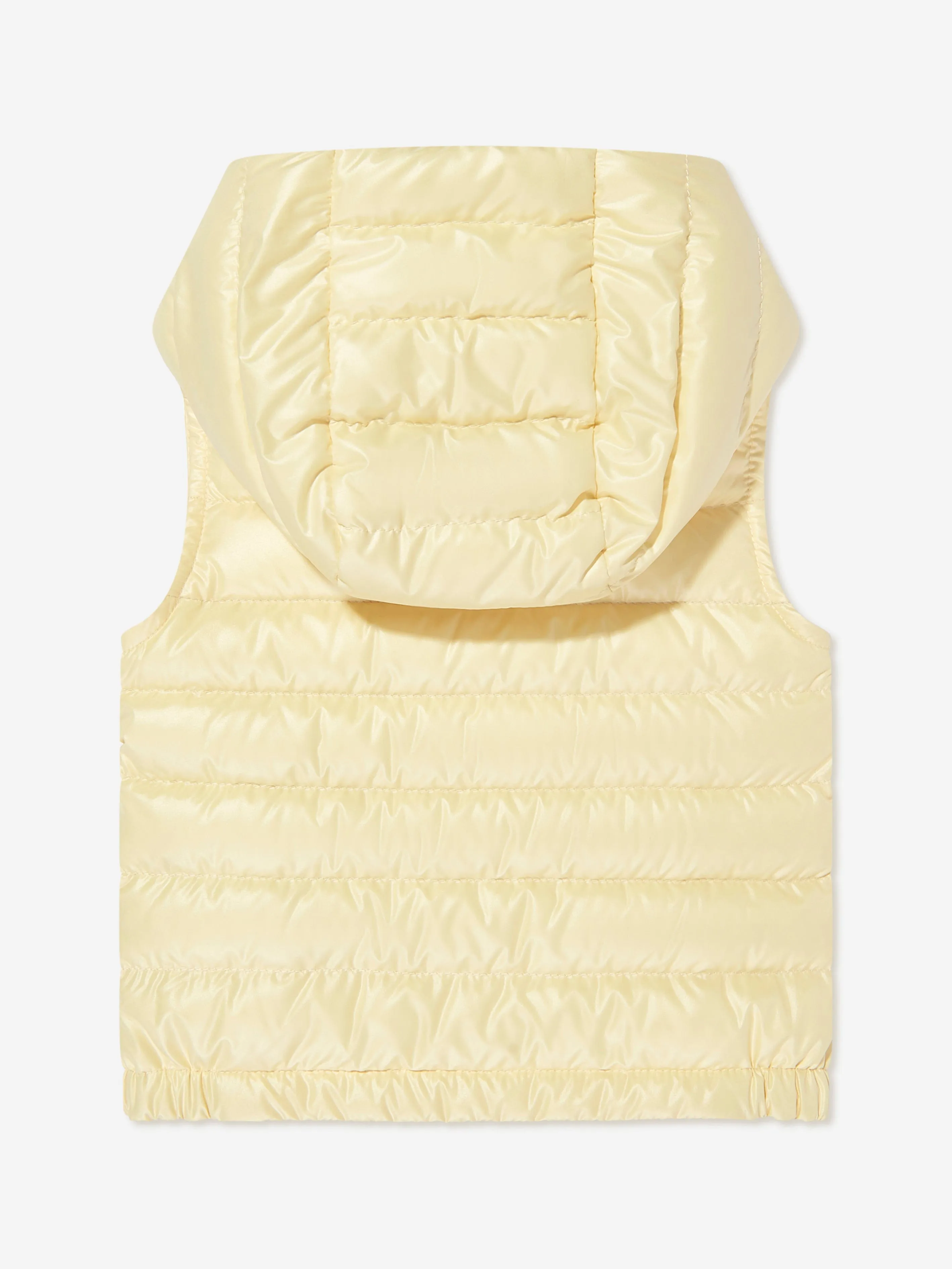 Moncler Enfant Baby Boys Down Padded Couronne Gilet in Yellow