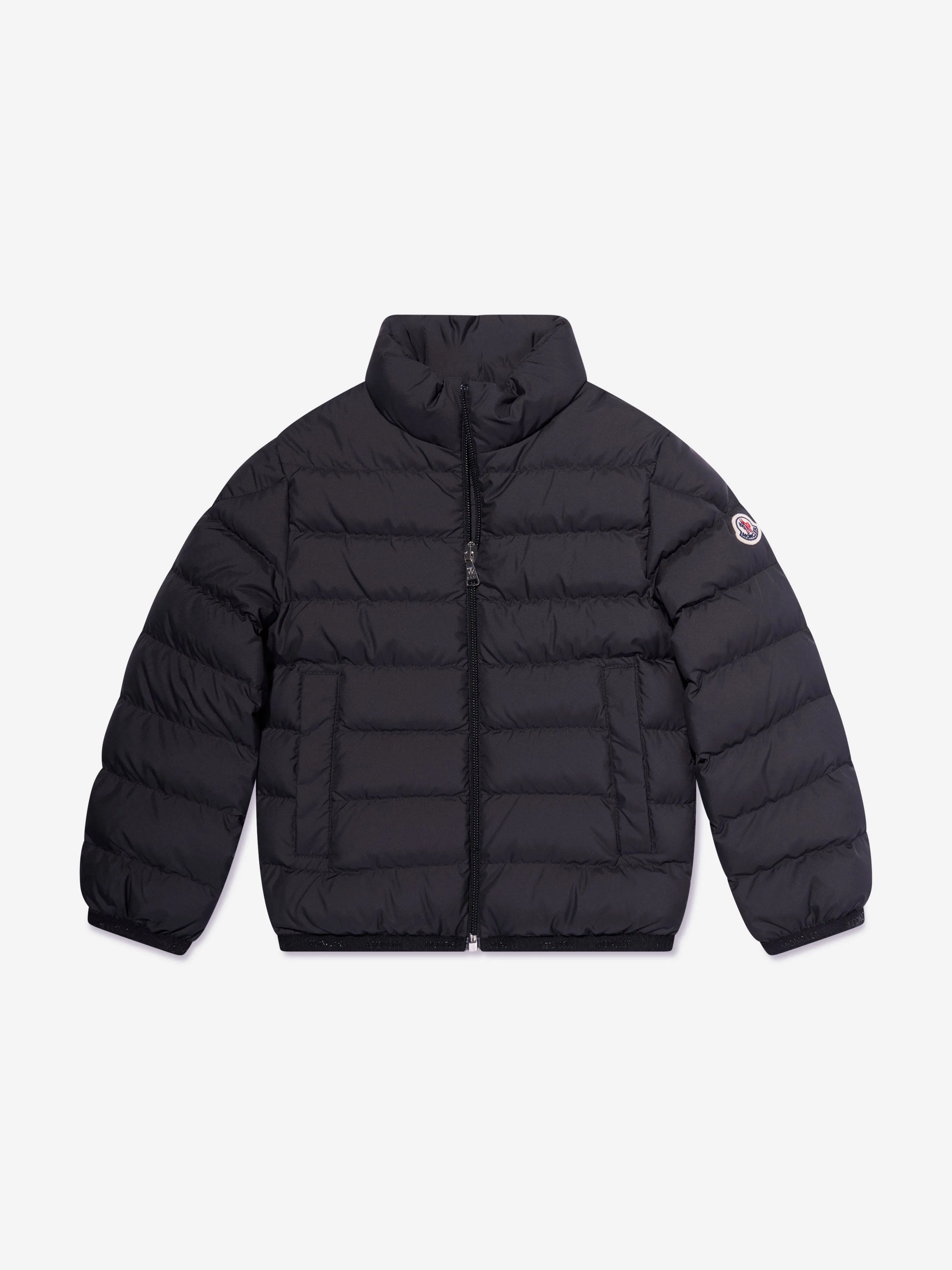 Moncler Enfant Boys Down Padded Baudinet Jacket in Black