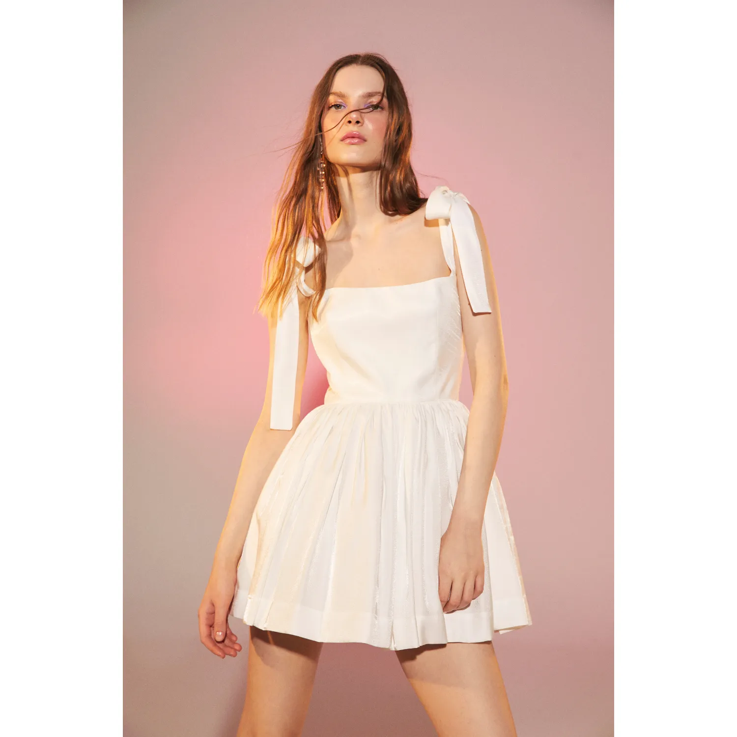 Sibby Dress in White