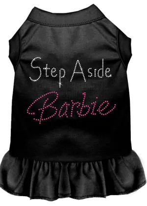 Step Aside Barbie Rhinestone Dress Black Xl (16)