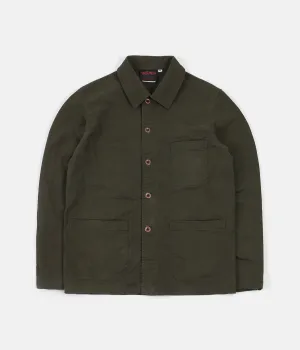 Vetra 5C Short Twill Workwear Jacket - Dark Khaki